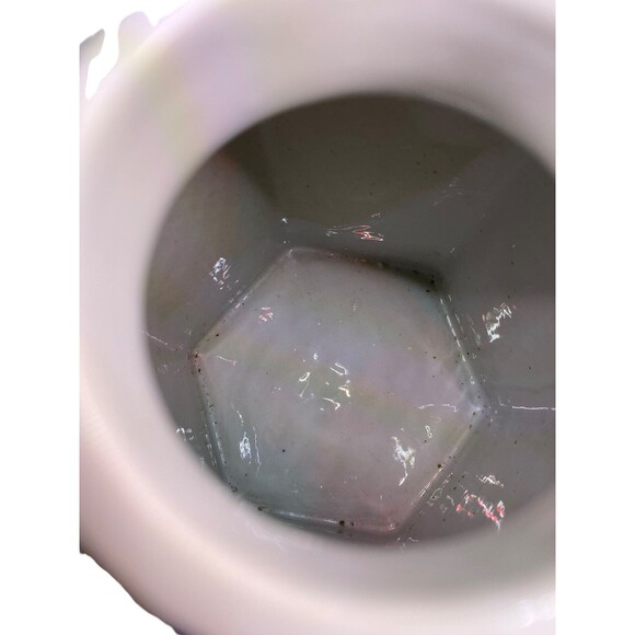 Vintage Rigtons Tea Merchants Japan Theme Octagon Shaped Tea Caddy - No Lid - Picture 10 of 11